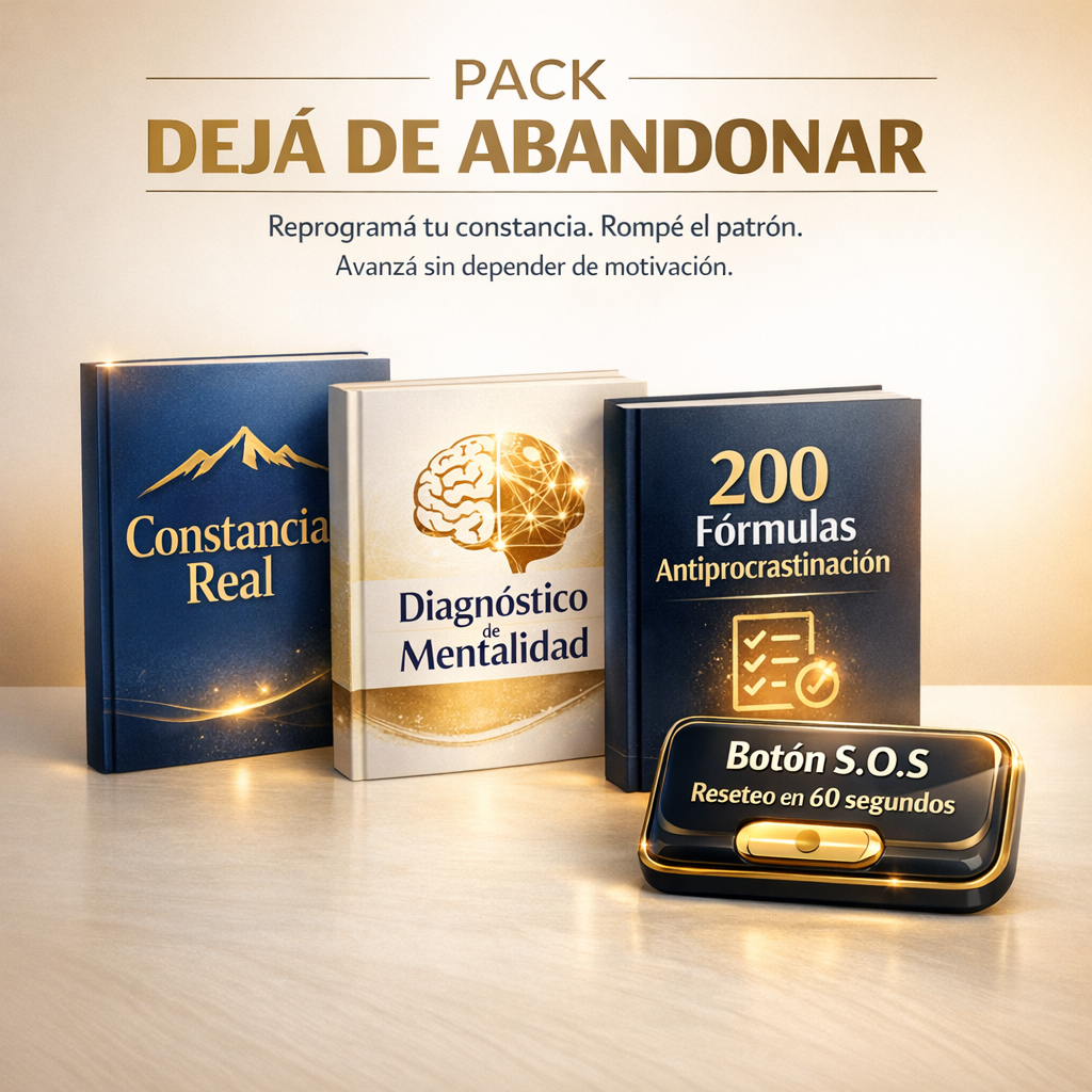 👉 Quiero dejar de empezar de cero 👉 Quiero confiar en mí 👉 Empiezo hoy